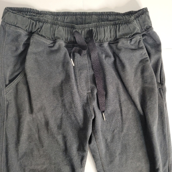 Lululemon Joggers Sz 4 High Rise Pockets Drawstring Gray - Picture 2 of 9
